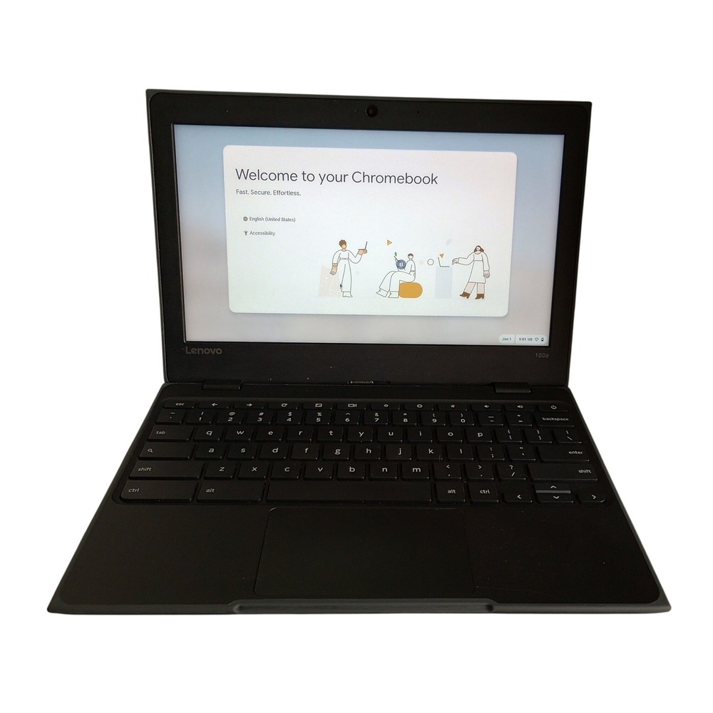 Lenovo 100e Chromebook 81ER 11.6" Intel Celeron 4GB RAM 16GB eMMC NO CHARGER